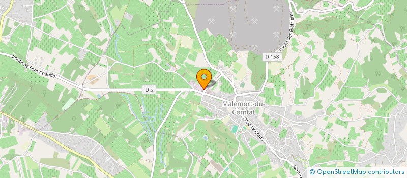 localisation de l'entreprise SYND INTER COM ORDUR MENAG TERRA VENTOUX à MALEMORT-DU-COMTAT