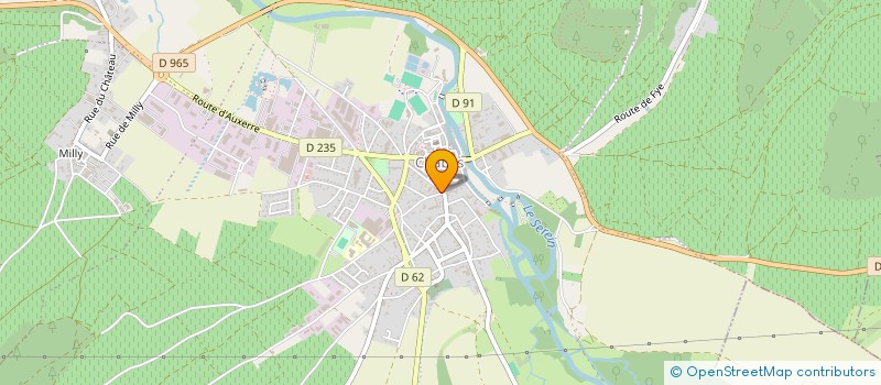 localisation de l'entreprise SYND INTER COM POUR GESTI ET FONCT C E G  CHABLIS