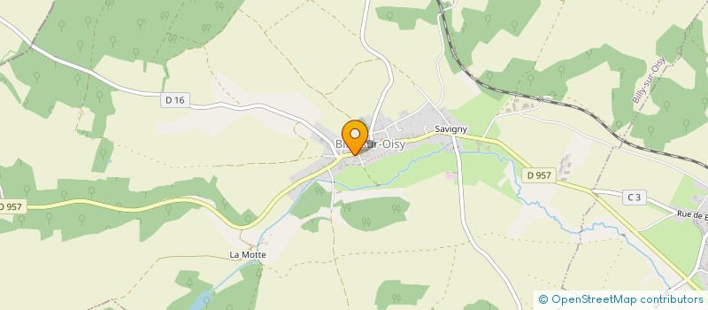 localisation de l'entreprise SYND INTER COM SCOLAIR BILLY-SUR-OISY ET à BILLY-SUR-OISY