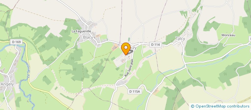 localisation de l'entreprise SYND INTER COM SCOLAIRE BLACY MARMEAUX à THIZY