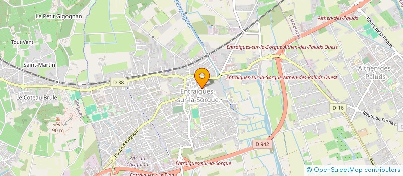localisation de l'entreprise SYND INTER COM TRANS SCOLA ENTRA ALTHEN à ENTRAIGUES-SUR-LA-SORGUE