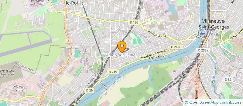 localisation de l'entreprise SYND INTER COM UNE CONST UNE USINE ORDUR à ABLON-SUR-SEINE