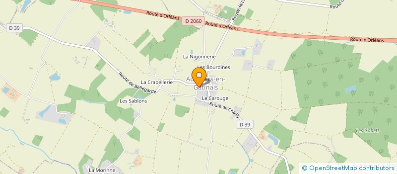 localisation de l'entreprise SYND INTER COMMUNAL EAUX D'AUVILLIERS  AUVILLIERS-EN-GATINAIS