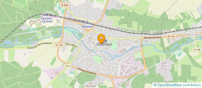 localisation de l'entreprise SYND INTER COMMUNAL PLEIN AIR ET LOISIRS à DOURDAN