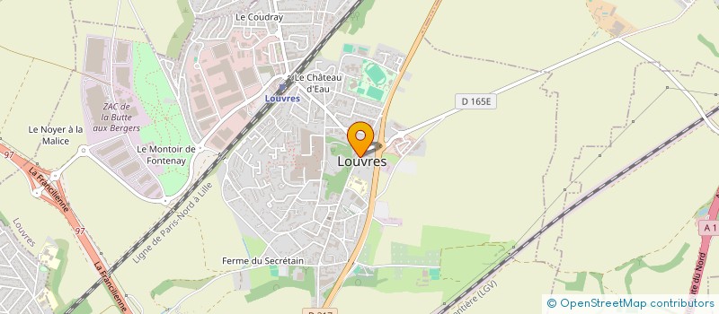 localisation de l'entreprise SYND INTER COMMUNAL QUESTIONS SCOLA REG à LOUVRES
