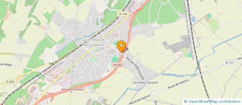 localisation de l'entreprise SYND INTERC EAUX DE LA PLAINE DE VALENCE à SAINT-MARCEL-LES-VALENCE