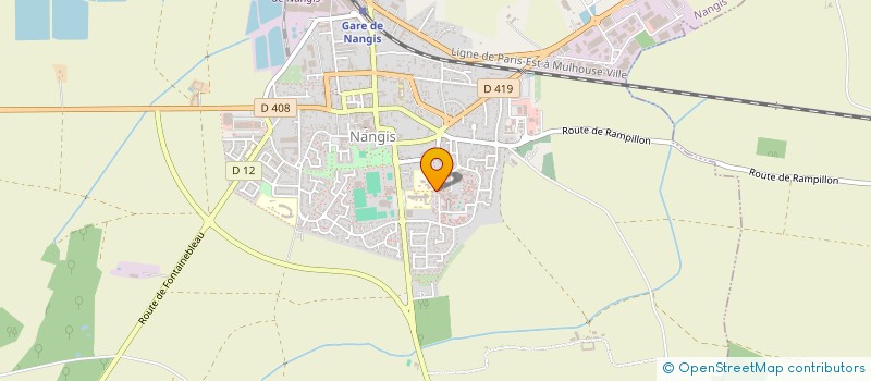 localisation de l'entreprise SYND INTERC REALIS ET FONCTION ECOLE à LA CROIX-EN-BRIE