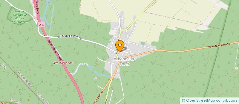 localisation de l'entreprise SYND INTERC REGRT ECOLE KERGOMARD  ARBONNE-LA-FORET