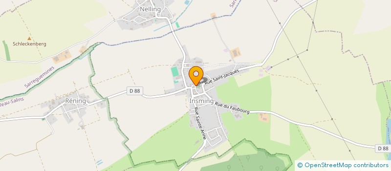 localisation de l'entreprise SYND INTERC SCOLAIRE LOUDREFING LOSTROFF  LOUDREFING