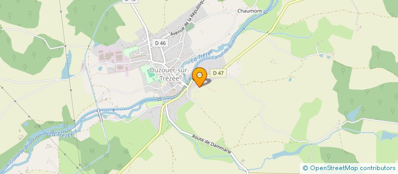localisation de l'entreprise SYND INTERCOM ADDUCTION EAU POTABLE ESCRIGNELLES FEINS EN GATINAIS à ESCRIGNELLES