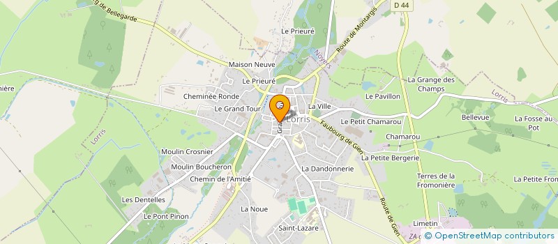 localisation de l'entreprise SYND INTERCOM ADDUCTION EAU POTABLE LORRIS à LORRIS