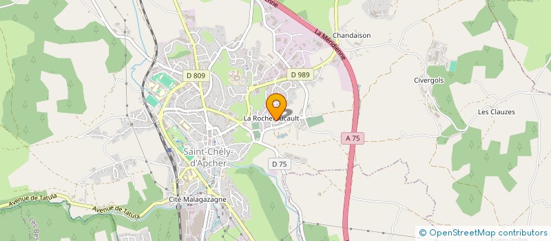 localisation de l'entreprise SYND INTERCOM ALIMENTATION EN EAU POTABLE DE LA ROCHE BLANCHE à BLAVIGNAC