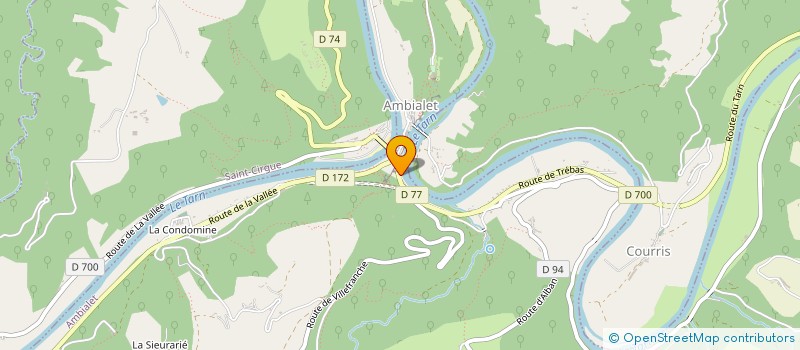 localisation de l'entreprise SYND INTERCOM AMENAGEMENT VALLEE TARN  AMBIALET