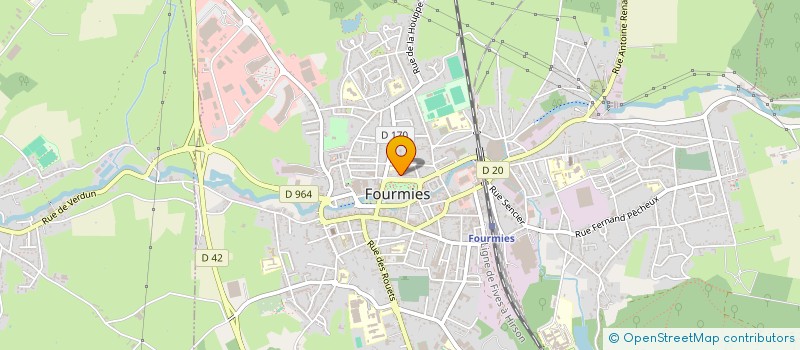 localisation de l'entreprise SYND INTERCOM ASSAINI FOURMIES WIGNEHIES à FOURMIES