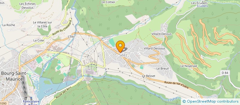 localisation de l'entreprise SYND INTERCOM ASSAINIS DE HAUTE ISERE à SEEZ