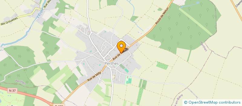 localisation de l'entreprise SYND INTERCOM COLLEGE CHRISTINE DE PISAN  PERTHES