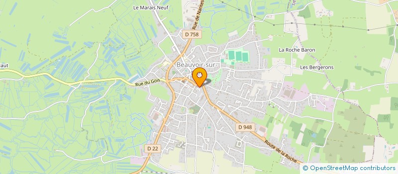 localisation de l'entreprise SYND INTERCOM CONST GESTION GENDARMERIE à BEAUVOIR-SUR-MER