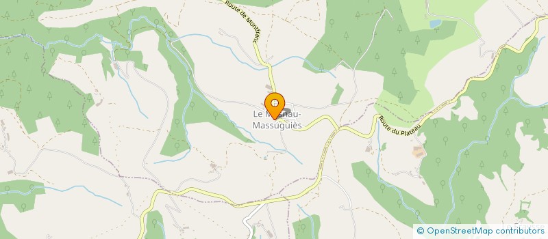 localisation de l'entreprise SYND INTERCOM DE RPI DU MASNAU MASSUGUIES DE MASSAL ET MONTFRANC à LE MASNAU-MASSUGUIES