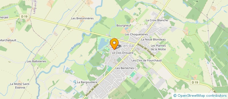 localisation de l'entreprise SYND INTERCOM DES EAUX LAILLY EN VAL-DRY à LAILLY-EN-VAL
