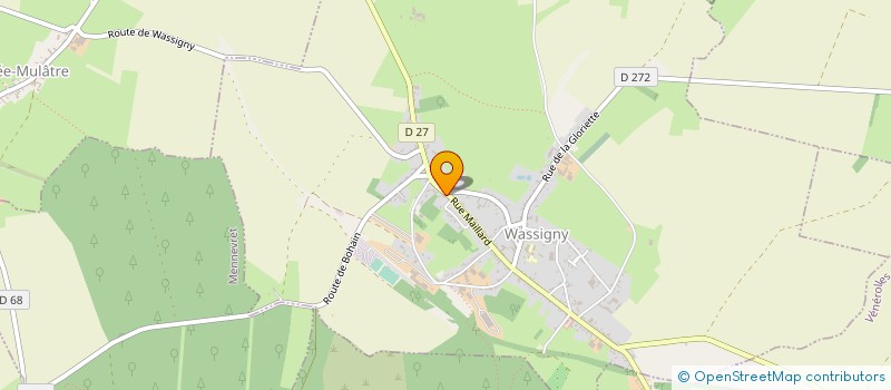 localisation de l'entreprise SYND INTERCOM DES EAUX REGION WASSIGNY à WASSIGNY