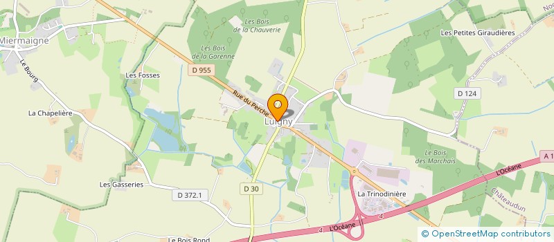localisation de l'entreprise SYND INTERCOM EAUX DE LUIGNY-MIERMAIGNE  LUIGNY