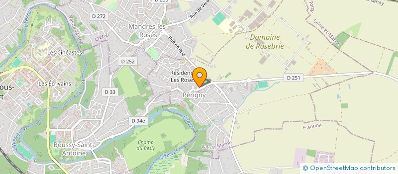 localisation de l'entreprise SYND INTERCOM ENSEIGNEMENT TECHNIQUE à MANDRES-LES-ROSES