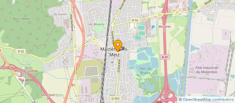 localisation de l'entreprise SYND INTERCOM GESTI CES MAIZIERES L.METZ  MAIZIERES-LES-METZ