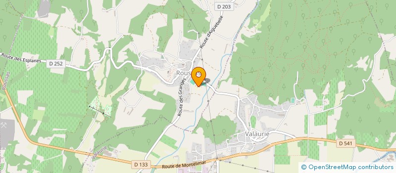 localisation de l'entreprise SYND INTERCOM GROUPE SCOLAIRE VAL ROUSSE  ROUSSAS