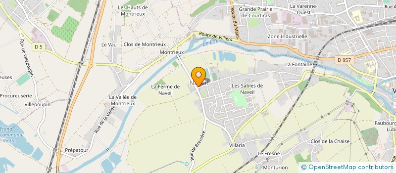 localisation de l'entreprise SYND INTERCOM PLAN EAU NAVEIL VILLIERS à NAVEIL