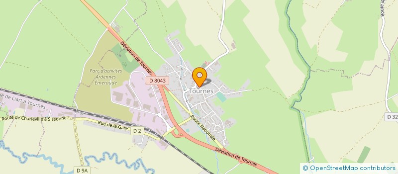 localisation de l'entreprise SYND INTERCOM POLE SCOLAIRE DE TOURNES à TOURNES