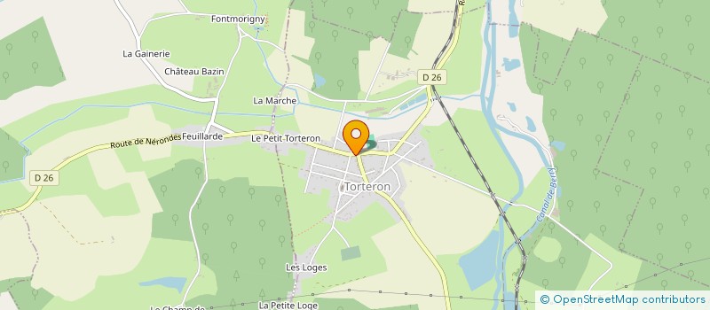 localisation de l'entreprise SYND INTERCOM RAMASSAGE SCOLAIRE à TORTERON