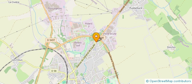 localisation de l'entreprise SYND INTERCOM REG NORD EST CHANTONNAY à CHANTONNAY