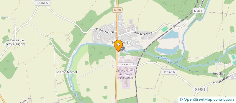 localisation de l'entreprise SYND INTERCOM REGROUPEMENT PEDAGOGIQUE ET RAMASSAGE SCOLAIRE DONNEMAIN MOLEANS ST CHRISTOPHE à MOLEANS
