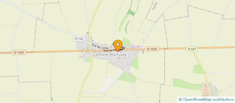 localisation de l'entreprise SYND INTERCOM SCOL BONNAY LAHOUSSOYE  BONNAY