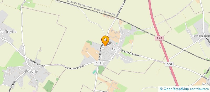 localisation de l'entreprise SYND INTERCOM SCOLAIRE DU MONT JOYET  CRITOT