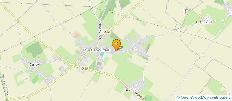 localisation de l'entreprise SYND INTERCOM SCOLAIRE TOURS EN VIMEU à TOURS-EN-VIMEU