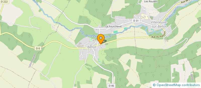 localisation de l'entreprise SYND INTERCOM SECRETAR VAL PETIT MORIN  BELLOT