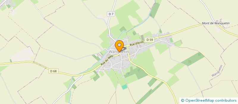 localisation de l'entreprise SYND INTERCOM VOCATION SCOLAIR WANQUETIN  WANQUETIN