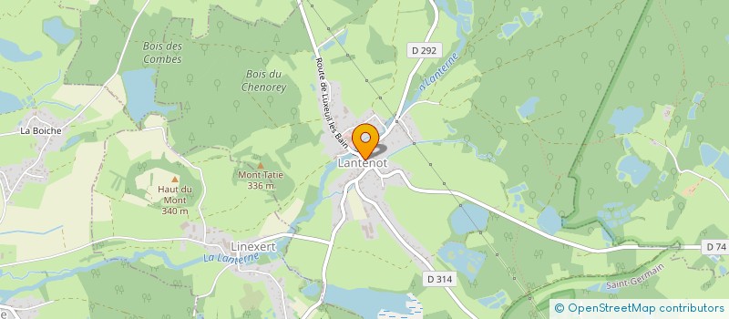 localisation de l'entreprise SYND INTERCOMM ASSAINI LINEXERT LANTENOT  LANTENOT