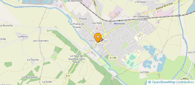 localisation de l'entreprise SYND INTERCOMMUNAL A VOCATION SCOLAIRE à MONTOIRE-SUR-LE-LOIR