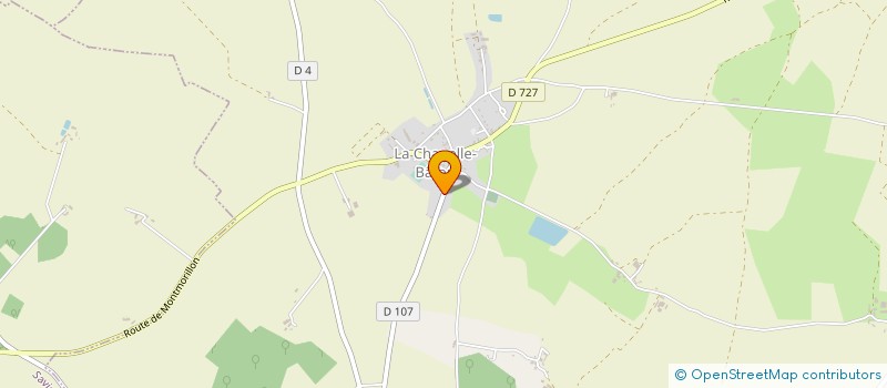 localisation de l'entreprise SYND INTERCOMMUNAL A VOCATION SCOLAIRE DES CHATAIGNIERS à LA CHAPELLE-BATON