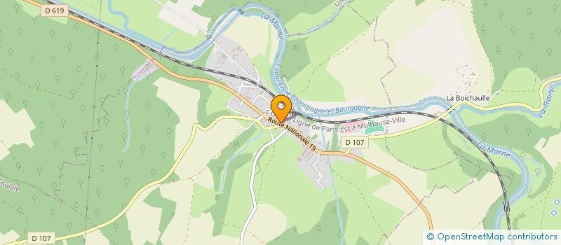 localisation de l'entreprise SYND INTERCOMMUNAL A VOCATION SCOLAIRE ET EXTRASCOLAIRE MARNE SUIZE à FOULAIN