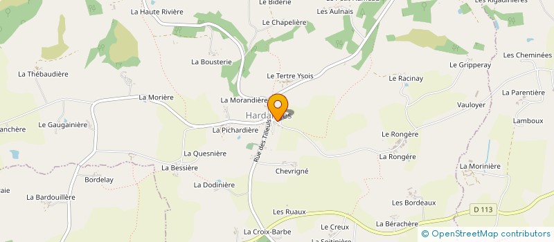 localisation de l'entreprise SYND INTERCOMMUNAL A VOCATION UNIQUE MONT DU SAULE à HARDANGES