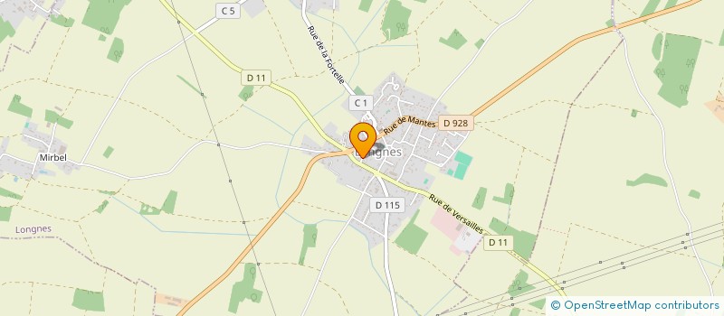 localisation de l'entreprise SYND INTERCOMMUNAL AGRICOLE DE LONGNES à LONGNES