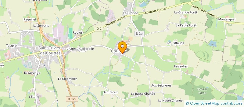 localisation de l'entreprise SYND INTERCOMMUNAL COURTES VERNOUX  COURTES