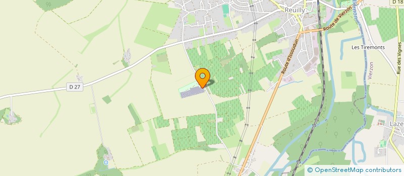 localisation de l'entreprise SYND INTERCOMMUNAL D'ALIMENTATION EN EAU POTABLE SAINT CLEMENT à REUILLY