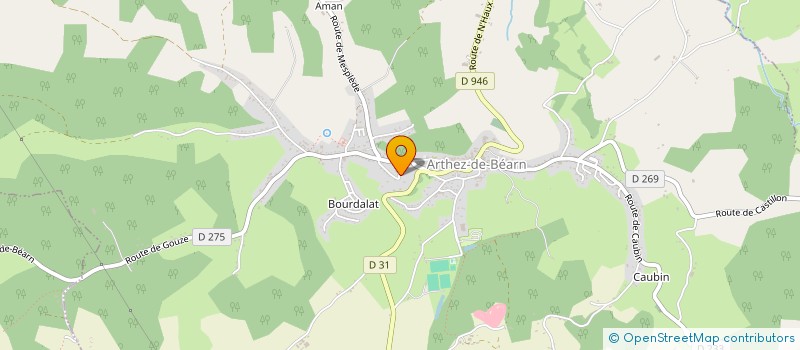 localisation de l'entreprise SYND INTERCOMMUNAL D ARTHEZ DE BEARN à ARTHEZ-DE-BEARN