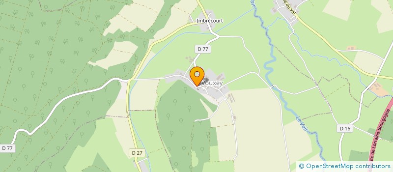 localisation de l'entreprise SYND INTERCOMMUNAL D ASSAINISSEMENT DE VAIR SERMONE à VOUXEY