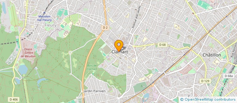 localisation de l'entreprise SYND INTERCOMMUNAL D UN LYCEE A CLAMART à CLAMART