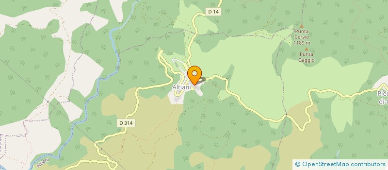 localisation de l'entreprise SYND INTERCOMMUNAL DE LA FOATA à GIUNCAGGIO